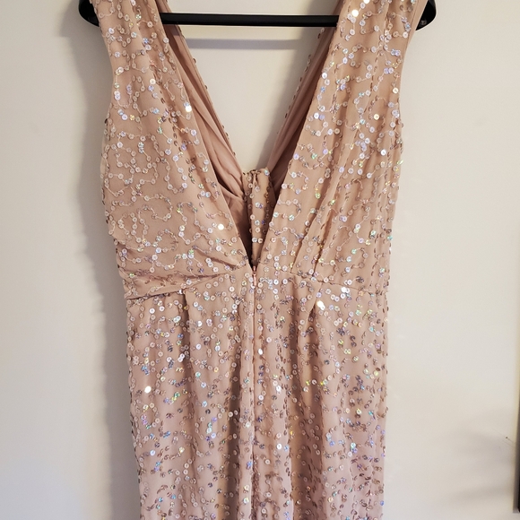 NWT ASOS Low Back Maxi - Picture 2 of 3
